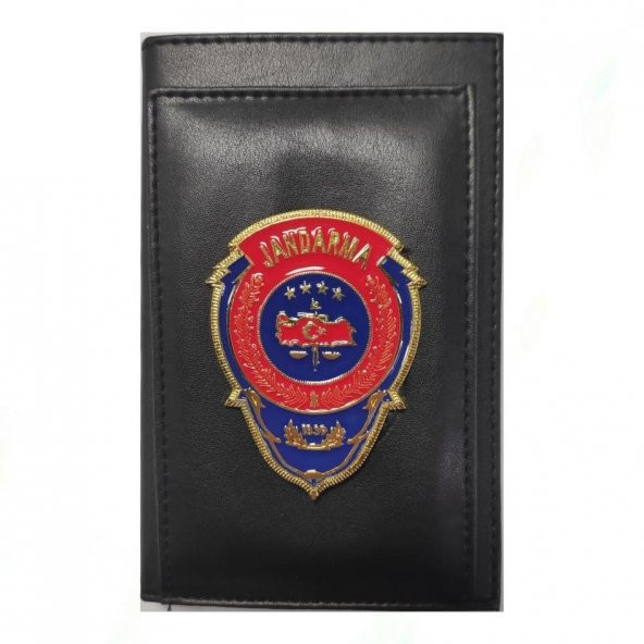 JANDARMA Kalemlikli Not Defteri Cüzdan (Metal Rozet) ürün görseli
