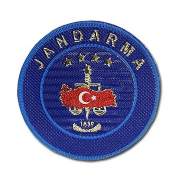 Jandarma Asayiş Arması Cırtlı Patch, Askeri Peç