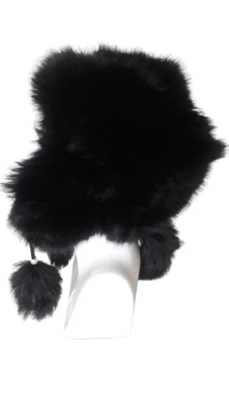 KULAKLI PELUŞ BAYAN BERE - Resim 2