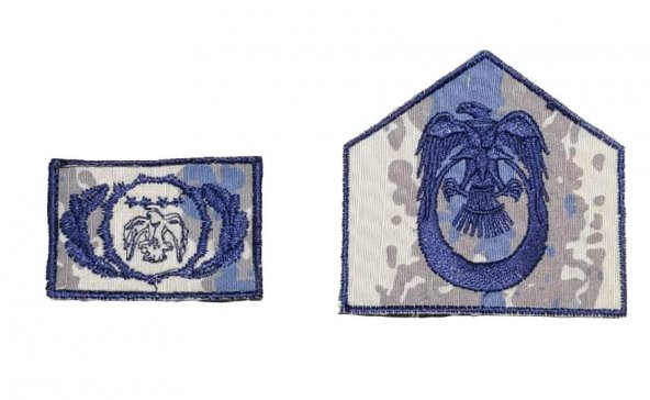 Hava Kuvvetleri Yeni Kamuflaj Güvenlik Brövesi + Bere kokartı - 1