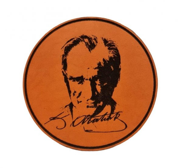 ATATÜRK Deri PEÇ - Arma - Askeri Patch ürün görseli