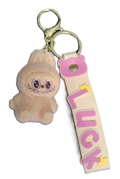 EKRU LABUBU ANAHTARLIK ürün görseli