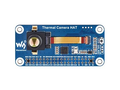 Thermal Camera 80x62 IR Termal Görüntüleme Modülü - Raspberry Pi 40PIN GPIO Uyumlu Kızılötesi Sensör (45° FOV) - Resim 6