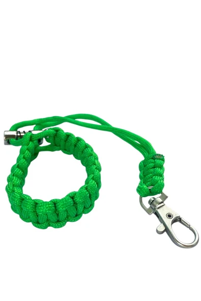 TÜM KILIFLARA UYUMLU YEŞİL BİLEKLİK TELEFON ASKISI - Resim 5