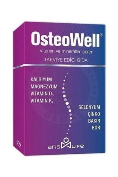 Aris Life Osteowell 30 Tablet (SKT:02/2026)