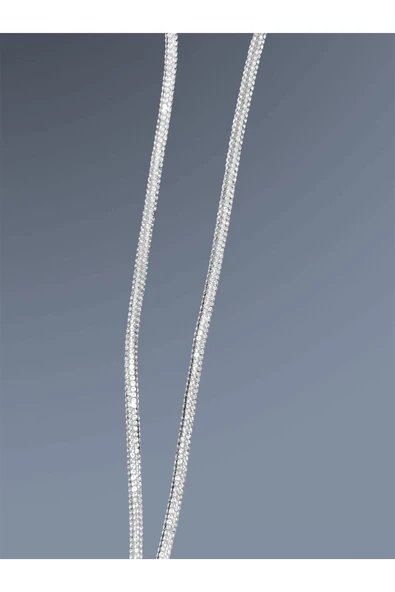 Tüm Kılıflara Uyumlu Gümüş Gri Taşlı Boyun Telefon Askısı - Resim 3