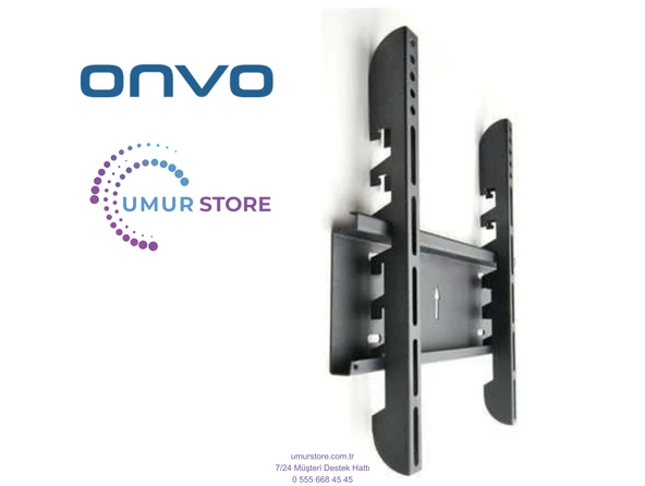 ONVO 43ovf9000f 43”, 37-55 inç Uyumlu Televizyon Duvar Askı Aparatı