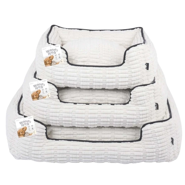 M-Pets Warm Hug Yatak (S) White - Resim 6