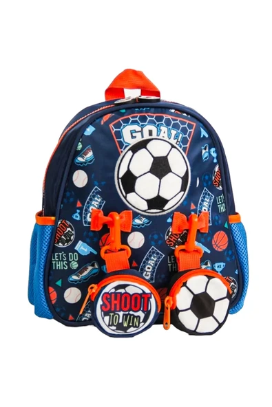 Vest Futbol Mini Sırt Çantası Lacivert