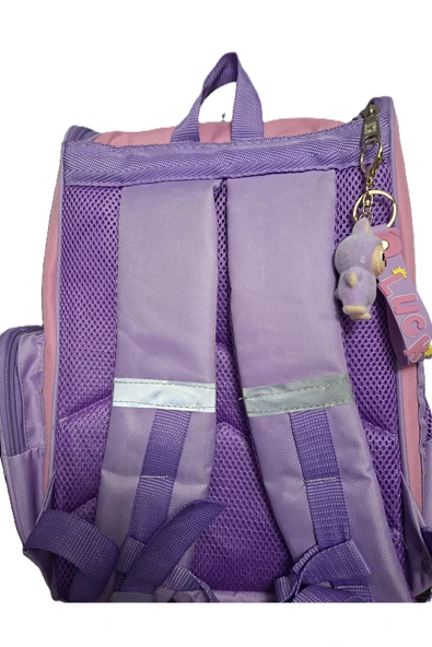 LİLA LABUBU ANAHTARLIK - Resim 3