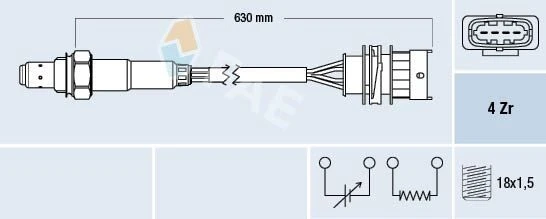 EKSANTRIK MILI KONUM SENSORU MERCEDES OM611 OM642 OM646 W245 W203 W204 C218 W211 W212 B901>B906  A0051531328 ürün görseli