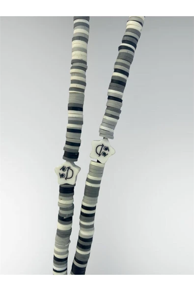 Tüm Kılıflara Uyumlu Siyah Kalpli El Telefon Askısı - Resim 4