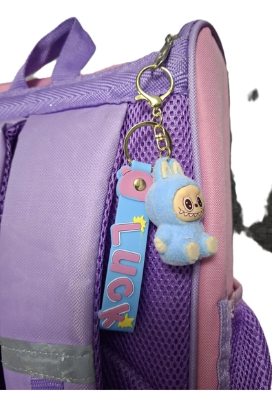 MAVİ LABUBU ANAHTARLIK 1 - Resim 2