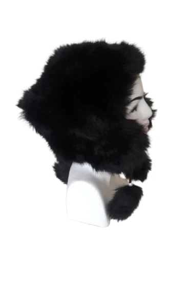 KULAKLI PELUŞ BAYAN BERE - Resim 4