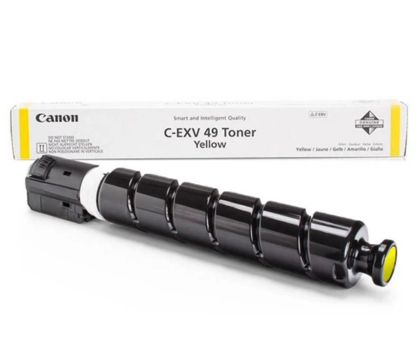 Canon C-EXV-49 Sarı Toner - Resim 3