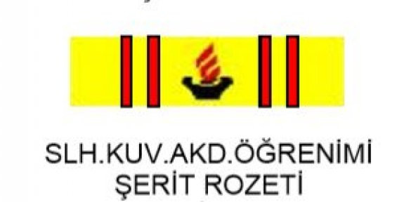 Silahlı Kuv. Akd. Öğrenimi Şerit Rozeti ürün görseli