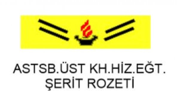 Astsb. Üst. Kh. Hiz. Eğt. Şerit Rozeti - 1