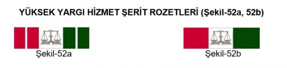 Yüksek Yargı Şerit Rozeti ürün görseli