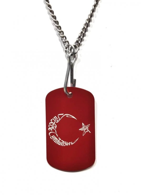 AYYILDIZ Renkli Künye (K.ATATÜRK) ürün görseli