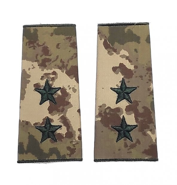 Üsteğmen Kamuflaj Rütbe (Kara Kuvvetleri Yeni Kamuflaj ) - 1