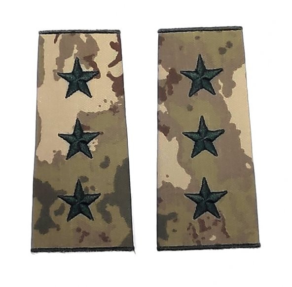 Yüzbaşı Kamuflaj Rütbe (Kara Kuvvetleri Yeni Kamuflaj )