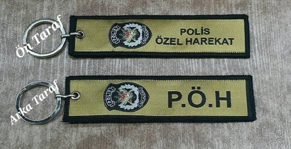 Polis Özel Harekat PÖH Nano Örme Anahtarlık