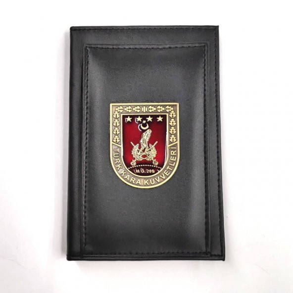 Kara Kuvvetleri Kalemlikli Not Defteri Cüzdan (Metal Rozet) ürün görseli