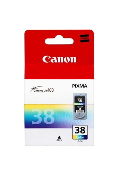 Lazer Ofis Malzemeleri Canon Cl-38 Renkli Orjinal Kartuş 0,2k ürün görseli