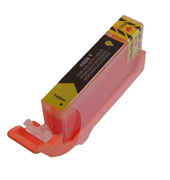 Canon CLİ-526XL  Y Sarı Muadil Kartuş 0,665k - Resim 3