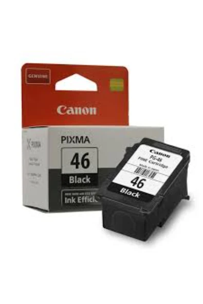 Lazer Ofis Malzemeleri Canon PG46 Siyah Orjinal Kartuş 0,4k ürün görseli