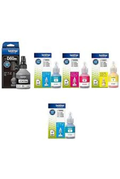 Lazer Ofis Malzemeleri Brother BT5000 Mavi Orjiinal Mürekkep 50 Ml. - Resim 2