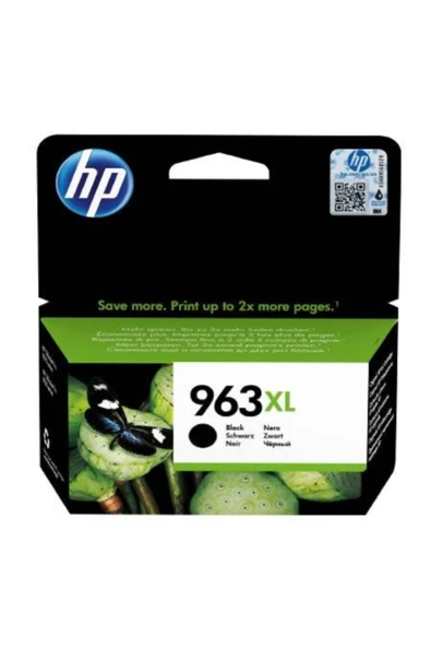 Lazer Ofis Malzemeleri Hp 963XL Siyah Orjinal Kartuş 2k ürün görseli