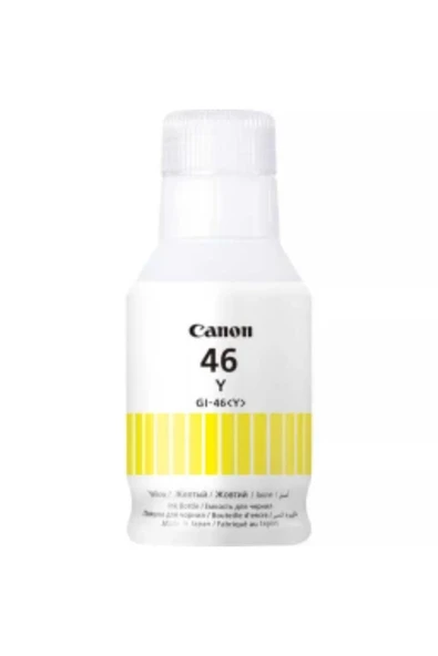 Lazer Ofis Malzemeleri Canon Gi-46 Sarı Orjinal Mürekkep 135 Ml. ürün görseli