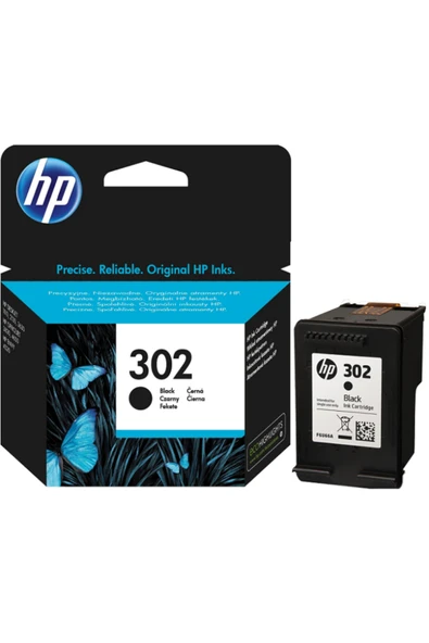 Lazer Ofis Malzemeleri Hp 302 Siyah Orjinal Kartuş 0,19K ürün görseli