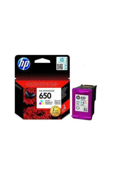 Lazer Ofis Malzemeleri Hp 650 Renkli Orjinal Kartuş 0,2k ürün görseli 1