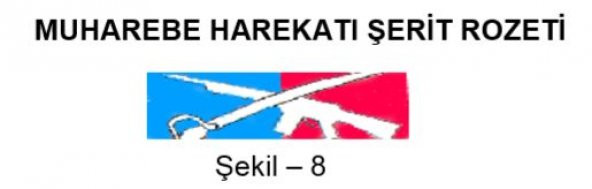 Muhabere Harekatı Şerit Rozeti - Resim 2