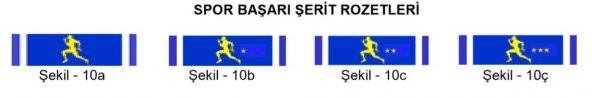 Spor Başarı Şerit Rozeti - 2