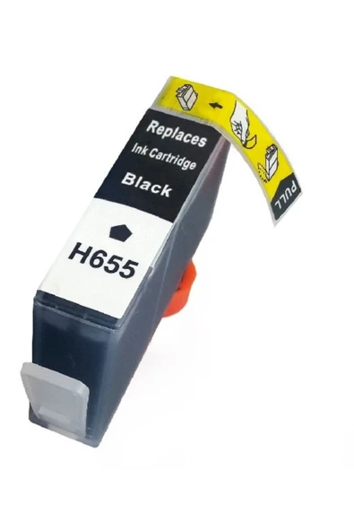 Lazer Ofis Malzemeleri Hp 655XL Siyah Muadil Kartuş 0,55K - 1