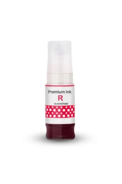 Lazer Ofis Malzemeleri Canon Gi-43 Red Muadil Mürekkep 70 Ml. ürün görseli