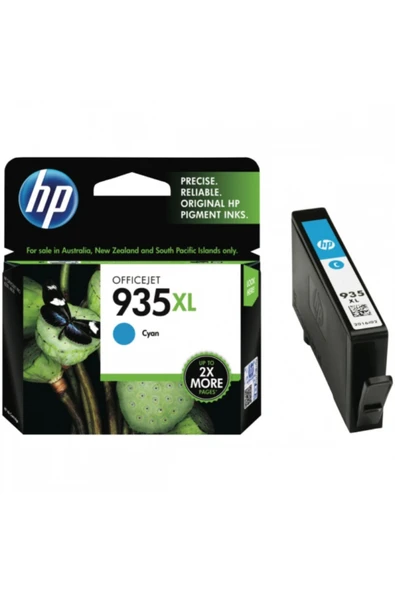 Lazer Ofis Malzemeleri Hp 935XL Mavi Orjinal Kartuş 0,825K - 1