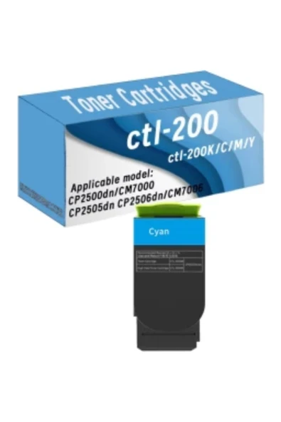 Lazer Ofis Malzemeleri Pantum CTL200 Mavi Muadil Toner 3k ürün görseli