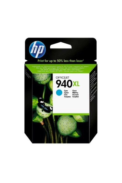 Lazer Ofis Malzemeleri Hp 940XL Mavi Orjinal Kartuş 1,4k ürün görseli