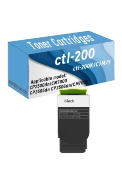 Lazer Ofis Malzemeleri Pantum CTL200 Siyah Muadil Toner 4K ürün görseli 1