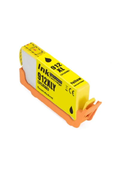 Lazer Ofis Malzemeleri Hp 912XL Sarı Muadil Kartuş 0,825K ürün görseli