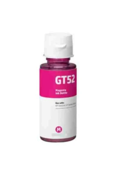 Lazer Ofis Malzemeleri Hp GT52 Kırmızı Orjinal Mürekkep 70 Ml. - Resim 2