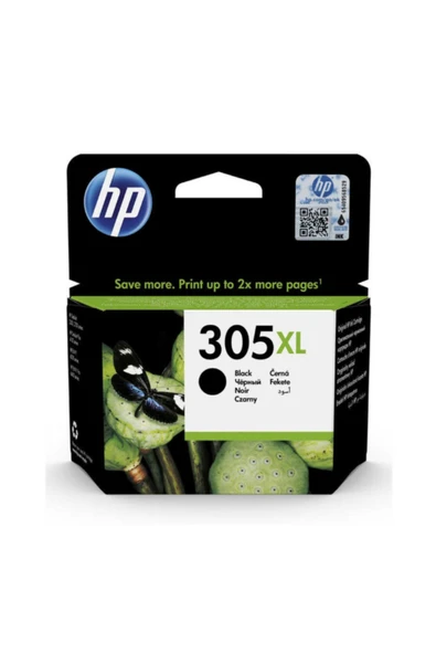 Lazer Ofis Malzemeleri Hp 305XL Siyah Orjinal Kartuş 0,25K ürün görseli 1