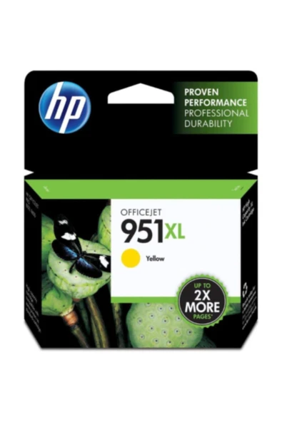 Lazer Ofis Malzemeleri Hp 951XL Sarı Orjinal Kartuş 1,5k - 1