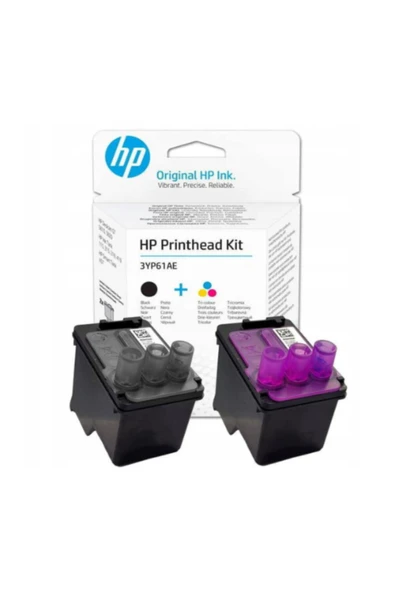 Lazer Ofis Malzemeleri Hp 3YP61AE Orjinal Baskı Kartuşu Siyah+Renkli Set ürün görseli 1