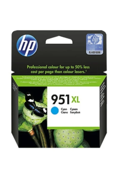 Lazer Ofis Malzemeleri Hp 951XL Mavi Orjinal Kartuş 1,5k ürün görseli 1