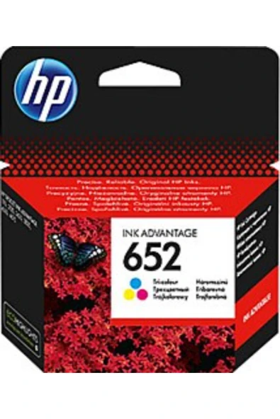 Lazer Ofis Malzemeleri Hp 652 Renkli Orjinal Kartuş 0,2k - 1
